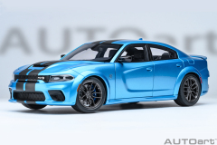 71753 1/18 DODGE CHARGER SRT HELLCAT REDEYE JAILBREAK (B5 BLUE)