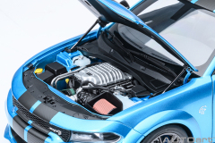71753 1/18 DODGE CHARGER SRT HELLCAT REDEYE JAILBREAK (B5 BLUE)