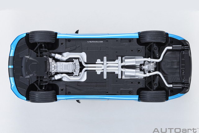 71753 1/18 DODGE CHARGER SRT HELLCAT REDEYE JAILBREAK (B5 BLUE)