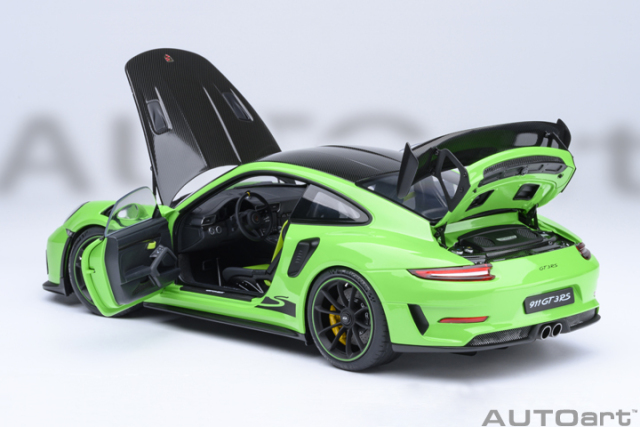 78179 1/18 PORSCHE 911 (991.2) GT3 RS WEISSACH PACKAGE ( LIZARD GREEN )
