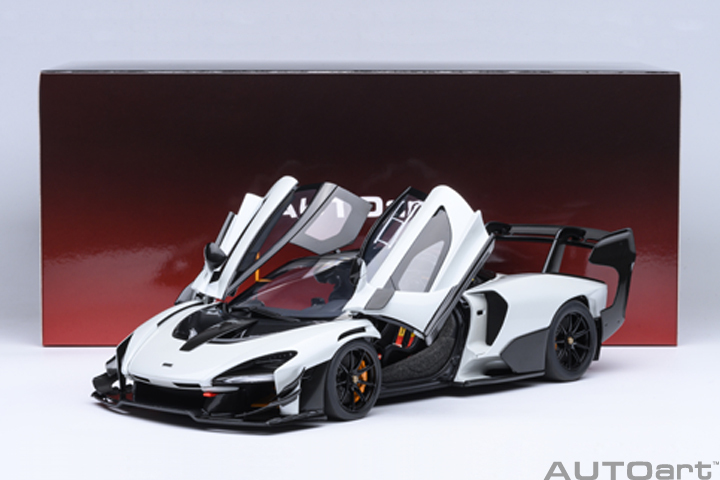 81953 1/18 McLAREN SENNA GTR (SILICA WHITE)