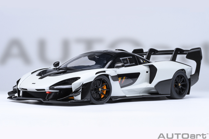 81953 1/18 McLAREN SENNA GTR (SILICA WHITE)