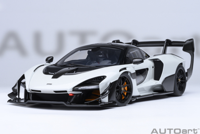 81953 1/18 McLAREN SENNA GTR (SILICA WHITE)