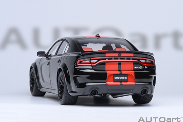 71754 1/18 DODGE CHARGER SRT HELLCAT REDEYE JAILBREAK (PITCH BLACK)
