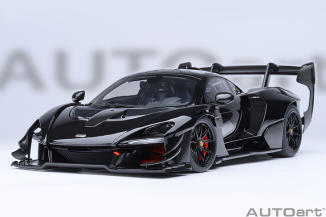 81954 1/18 McLAREN SENNA GTR (ONYX BLACK)