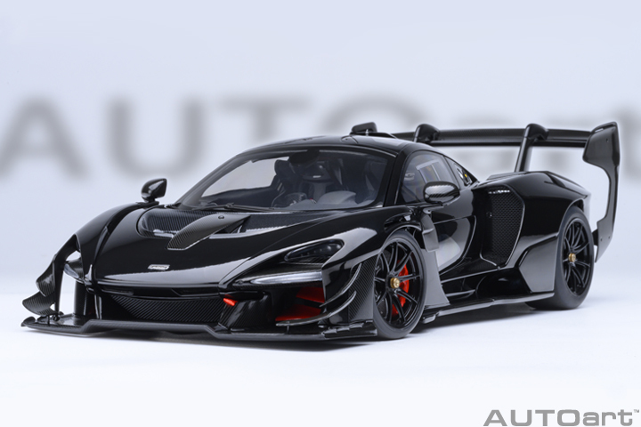 81954 1/18 McLAREN SENNA GTR (ONYX BLACK)