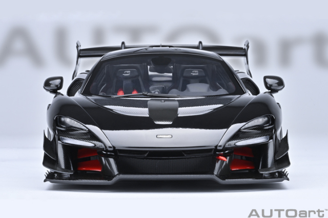 81954 1/18 McLAREN SENNA GTR (ONYX BLACK)