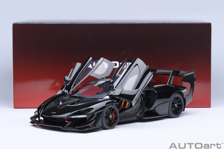 81954 1/18 McLAREN SENNA GTR (ONYX BLACK)