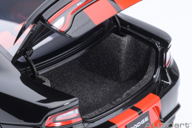 71754 1/18 DODGE CHARGER SRT HELLCAT REDEYE JAILBREAK (PITCH BLACK)