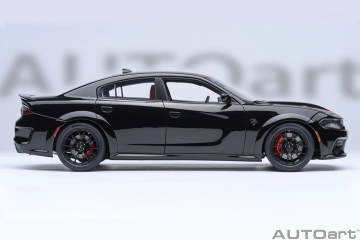 71754 1/18 DODGE CHARGER SRT HELLCAT REDEYE JAILBREAK (PITCH BLACK)