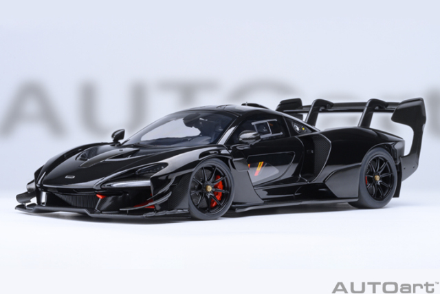 81954 1/18 McLAREN SENNA GTR (ONYX BLACK)