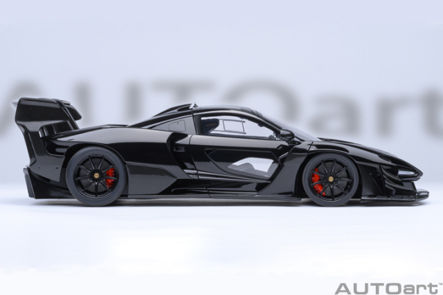 81954 1/18 McLAREN SENNA GTR (ONYX BLACK)