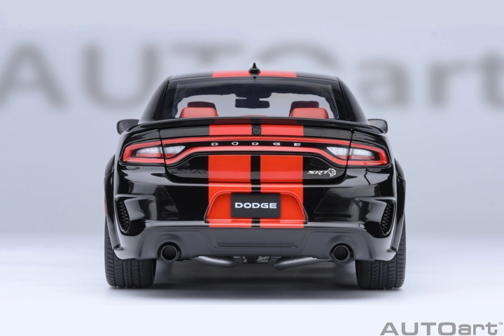 71754 1/18 DODGE CHARGER SRT HELLCAT REDEYE JAILBREAK (PITCH BLACK)