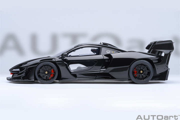 81954 1/18 McLAREN SENNA GTR (ONYX BLACK)