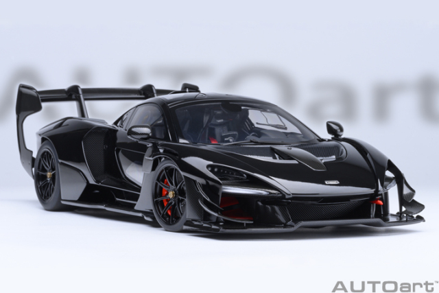 81954 1/18 McLAREN SENNA GTR (ONYX BLACK)