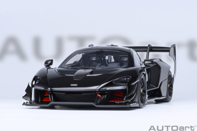 81954 1/18 McLAREN SENNA GTR (ONYX BLACK)