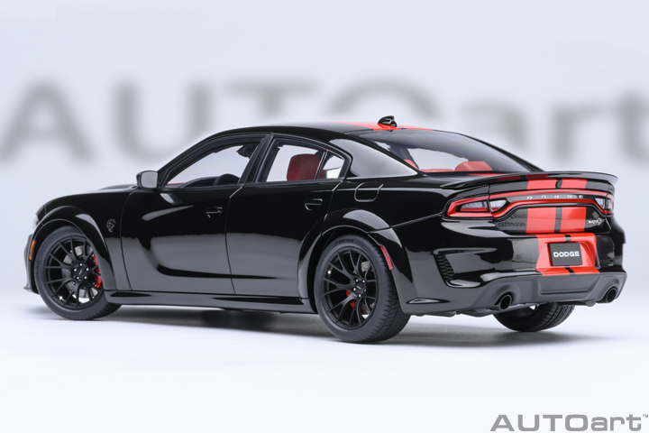 71754 1/18 DODGE CHARGER SRT HELLCAT REDEYE JAILBREAK (PITCH BLACK)