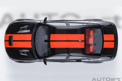 71754 1/18 DODGE CHARGER SRT HELLCAT REDEYE JAILBREAK (PITCH BLACK)