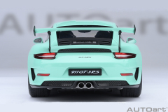 78181 1/18 PORSCHE 911 (991.2) GT3 RS ( MINT GREEN )