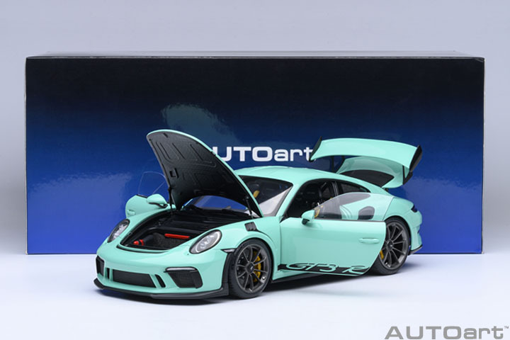78181 1/18 PORSCHE 911 (991.2) GT3 RS ( MINT GREEN )