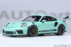 78181 1/18 PORSCHE 911 (991.2) GT3 RS ( MINT GREEN )