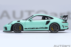 78181 1/18 PORSCHE 911 (991.2) GT3 RS ( MINT GREEN )