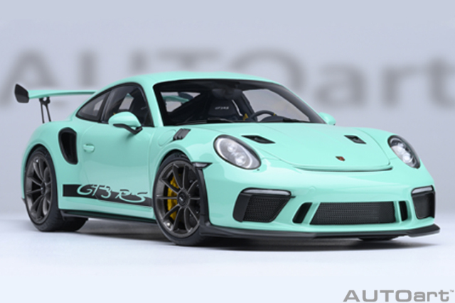 78181 1/18 PORSCHE 911 (991.2) GT3 RS ( MINT GREEN )