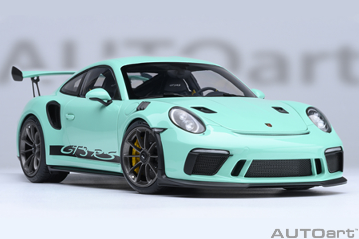 78181 1/18 PORSCHE 911 (991.2) GT3 RS ( MINT GREEN )