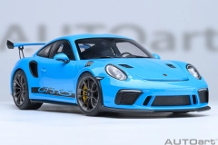 78182 1/18 PORSCHE 911 (991.2) GT3 RS ( RIVIERA BLUE )