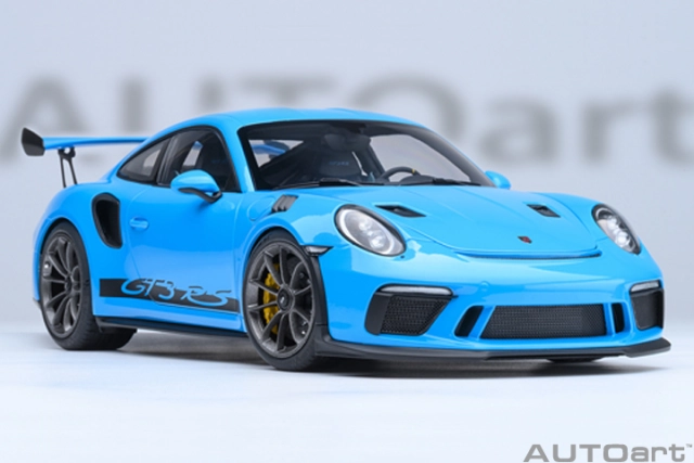 78182 1/18 PORSCHE 911 (991.2) GT3 RS ( RIVIERA BLUE )