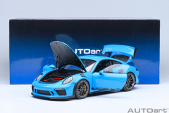 78182 1/18 PORSCHE 911 (991.2) GT3 RS ( RIVIERA BLUE )
