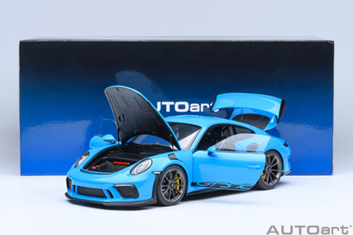 78182 1/18 PORSCHE 911 (991.2) GT3 RS ( RIVIERA BLUE )