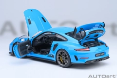 78182 1/18 PORSCHE 911 (991.2) GT3 RS ( RIVIERA BLUE )