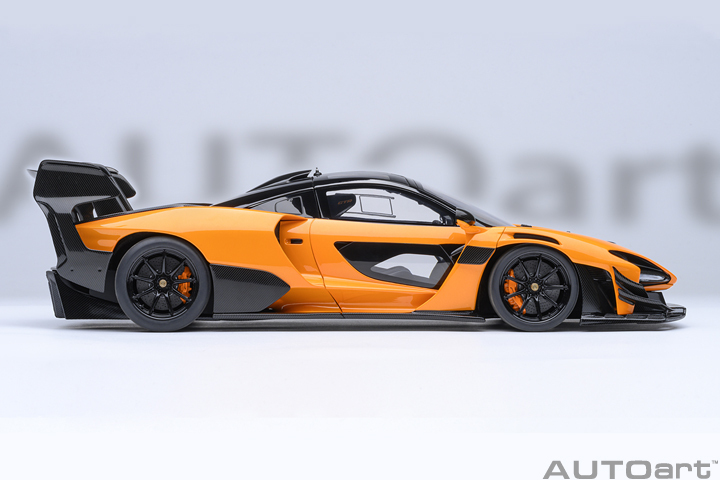 81956 1/18 McLAREN SENNA GTR (ORANGE)