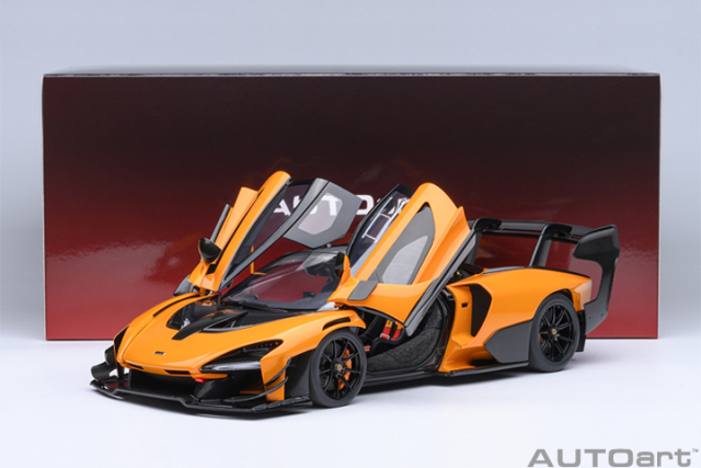81956 1/18 McLAREN SENNA GTR (ORANGE)