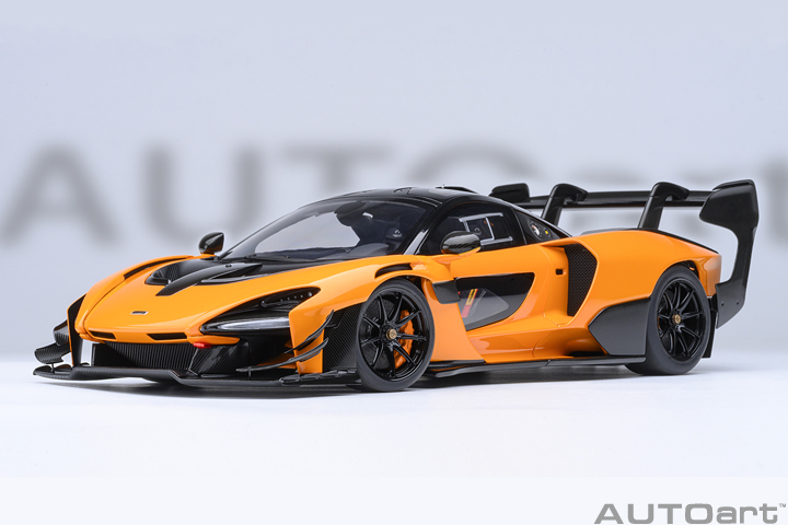 81956 1/18 McLAREN SENNA GTR (ORANGE)