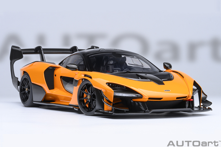 81956 1/18 McLAREN SENNA GTR (ORANGE)