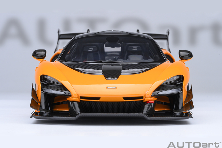 81956 1/18 McLAREN SENNA GTR (ORANGE)