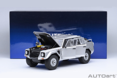74553 1/18 LAMBORGHINI LM002 (ARGENTO/METALLIC SILVER)