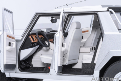 74553 1/18 LAMBORGHINI LM002 (ARGENTO/METALLIC SILVER)