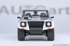 74553 1/18 LAMBORGHINI LM002 (ARGENTO/METALLIC SILVER)