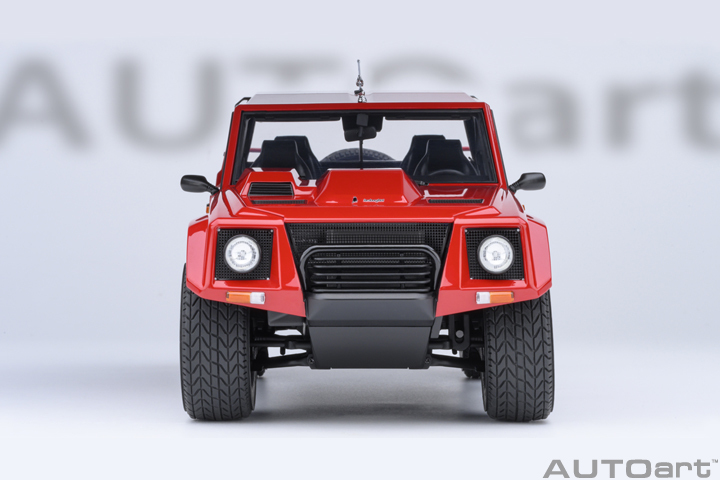 74551 1/18 LAMBORGHINI LM002 (ROSSO SIVIGLIA/RED)