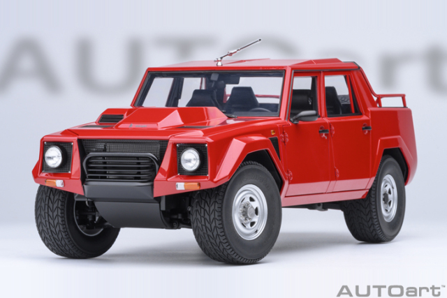 74551 1/18 LAMBORGHINI LM002 (ROSSO SIVIGLIA/RED)
