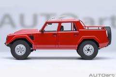 74551 1/18 LAMBORGHINI LM002 (ROSSO SIVIGLIA/RED)