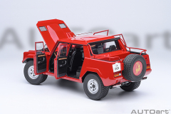 74551 1/18 LAMBORGHINI LM002 (ROSSO SIVIGLIA/RED)