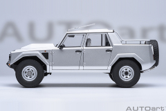 74553 1/18 LAMBORGHINI LM002 (ARGENTO/METALLIC SILVER)