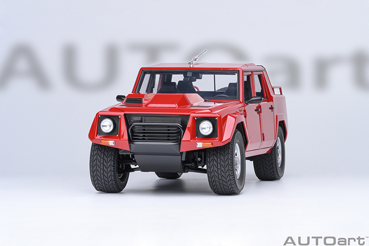 74551 1/18 LAMBORGHINI LM002 (ROSSO SIVIGLIA/RED)