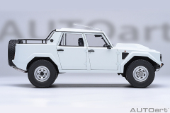 74549 1/18 LAMBORGHINI LM002 (BIANCO POLO PARK/WHITE)