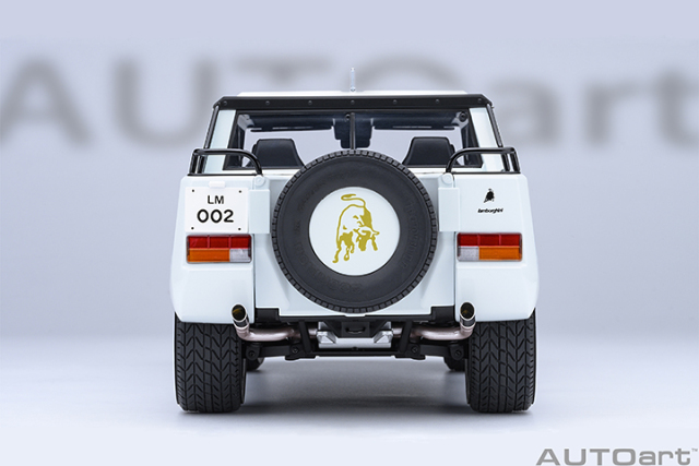 74549 1/18 LAMBORGHINI LM002 (BIANCO POLO PARK/WHITE)