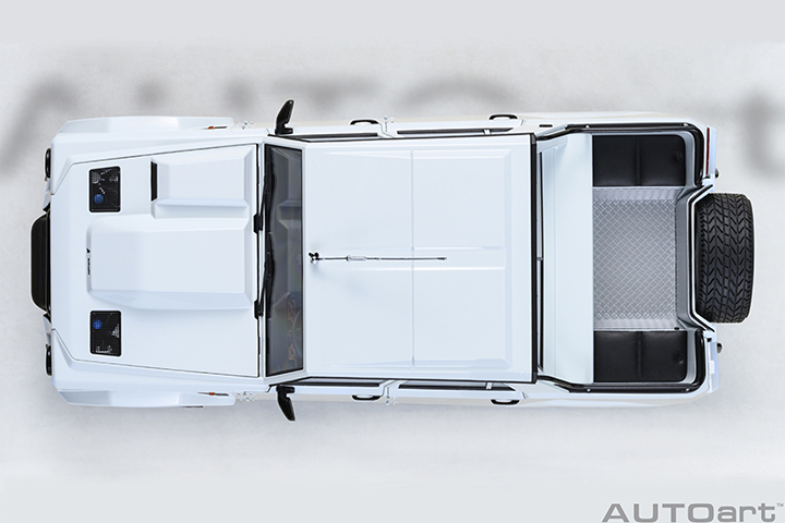 74549 1/18 LAMBORGHINI LM002 (BIANCO POLO PARK/WHITE)